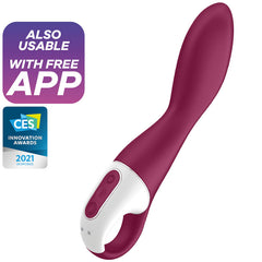 SATISFYER - VIBRADOR PUNTO G EMOCIÓN CALEFACTADO