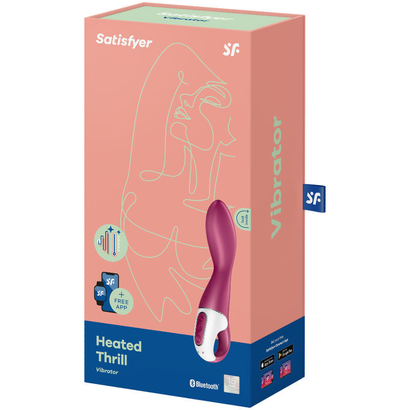 SATISFYER - VIBRADOR PUNTO G EMOCIÓN CALEFACTADO