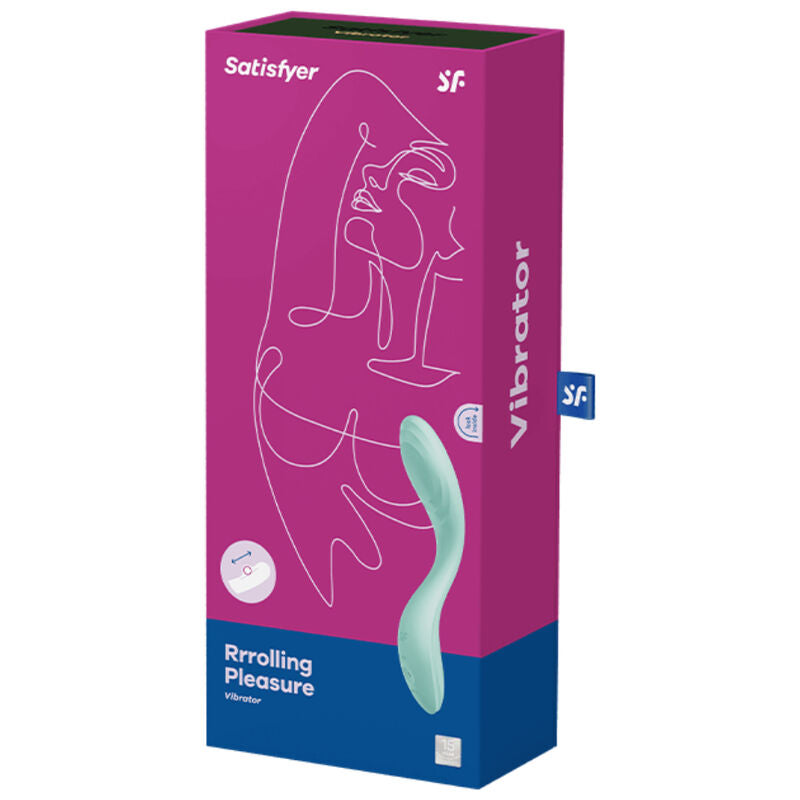 SATISFYER - SPOT G RRROLLING PLEASURE VIBRADOR VERDE