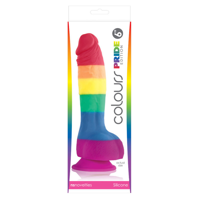 ORGULLO - DILDO BANDERA LGBT 15 CM