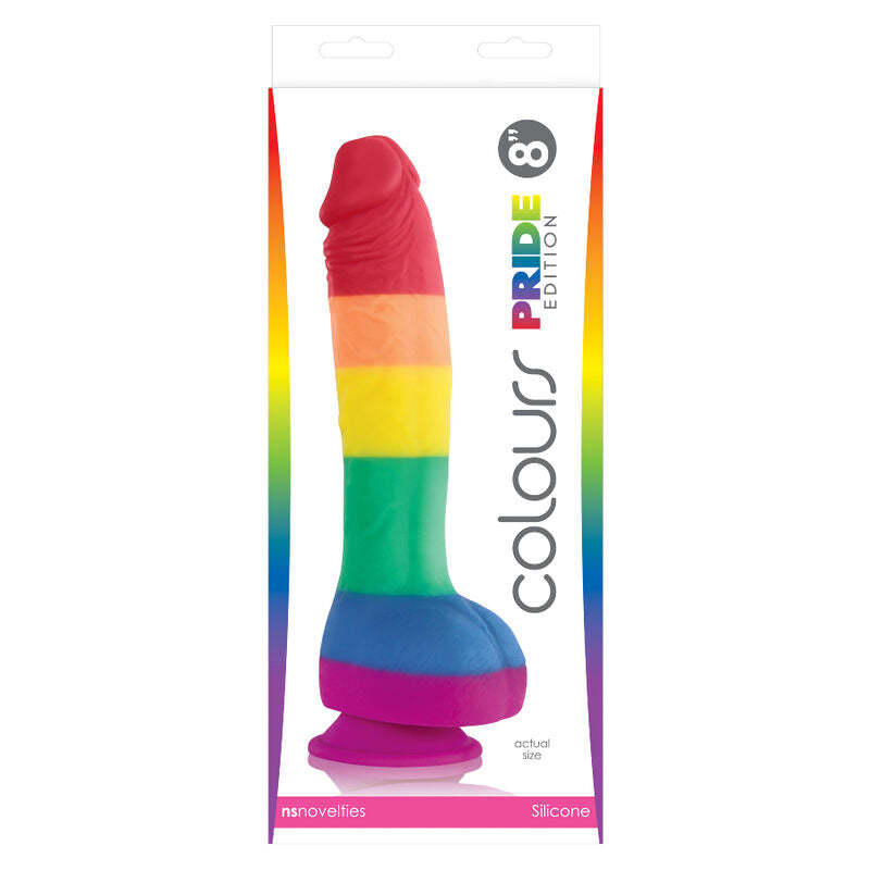 ORGULLO - DILDO BANDERA LGBT 19 CM