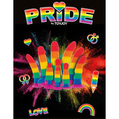 PRIDE - HOJA BANDERA LGBT FUN STUFER 8,5 CM