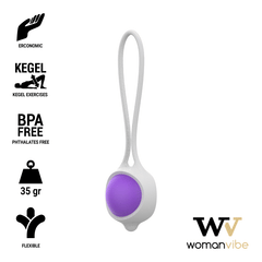 WOMANVIBE - VIBRADOR MUJER KEISY I BOLA GEISHA SILICONA