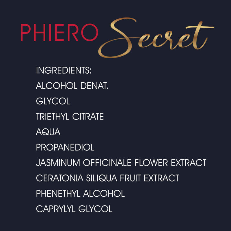 500 COSMETICS - PHIERO SECRET NATURAL ODORLESS COMBINATION OF FEMALE SEX HORMONES 15 ML