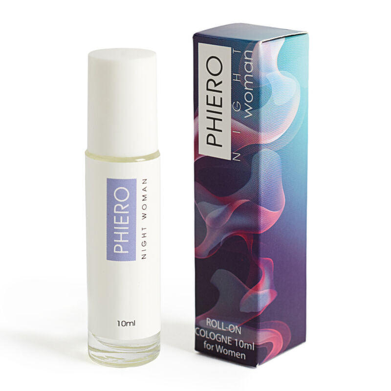 500 COSMETICS - PHIERO NIGHT WOMAN. PARFUM AUX PHÉROMONES EN FORMAT ROLL-ON POUR FEMME