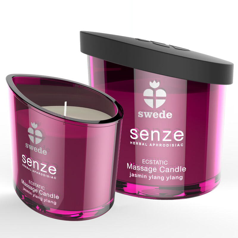 SWEDE - SENZE EXSTATIC MASSAGE CANDLE - JASMINE, YLANG YLANG