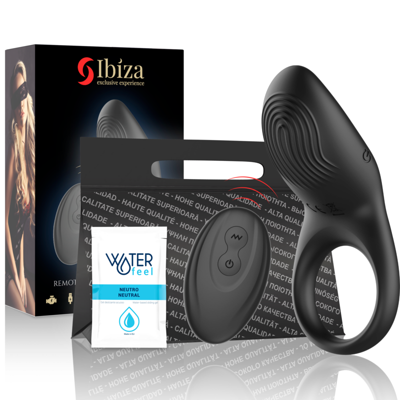 IBIZA - ANILLO REMOTO VIBRADOR FULL CONTACT