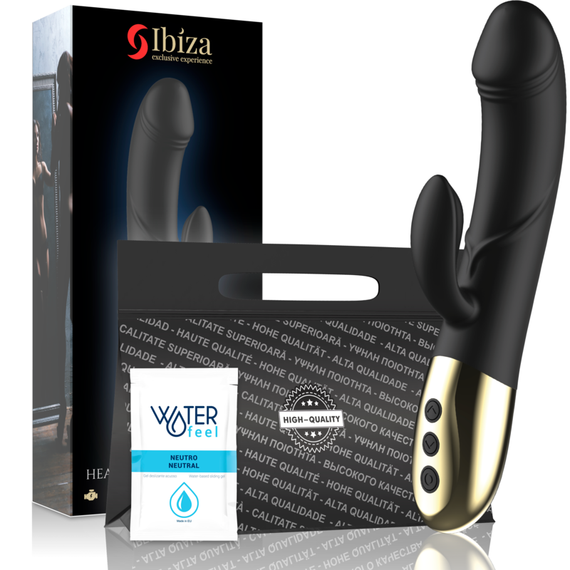 IBIZA - POWERFUL ANATOMICAL VIBRATOR WITH RABBIT