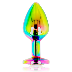 OHMAMA - PLUG ANAL CÍRCULO IRIDISCENTE TALLA M