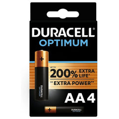 DURACELL - OPTIMUM 200 AA LR6 ALKALINE BATTERY 4 UNIT?