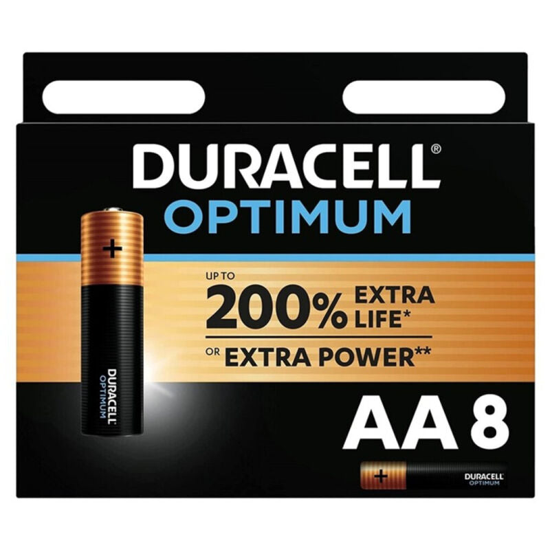 DURACELL - OPTIMUM 200 AA LR6 ALKALINE BATTERY 8 UNIT?