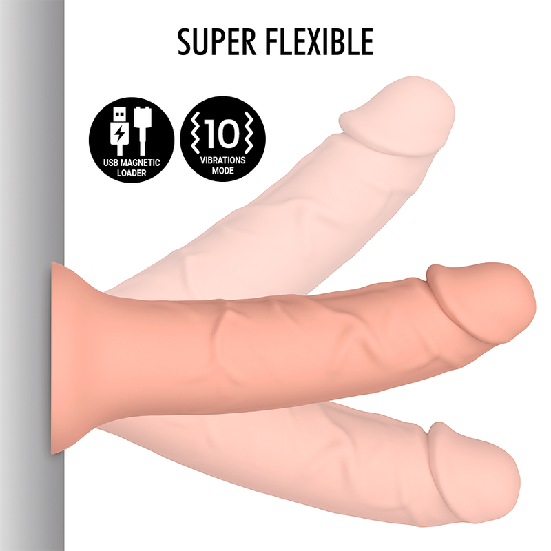 MITOLOGÍA - ASHER ORIGINAL DILDO S - VIBRADOR COMPATIBLE CON TECNOLOGÍA INALÁMBRICA WATCHME