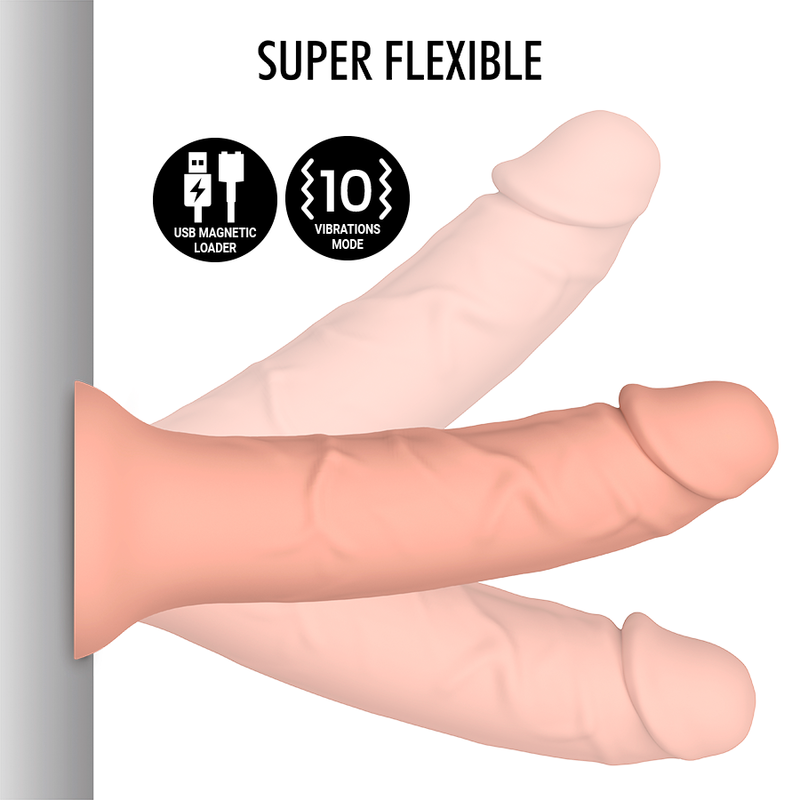 MYTHOLOGY - ASHER ORIGINAL DILDO M - VIBRATEUR COMPATIBLE AVEC LA TECHNOLOGIE SANS FIL WATCHME