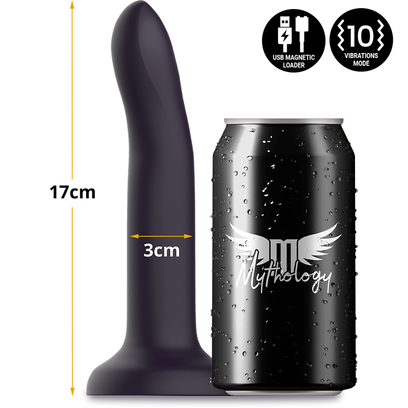 MITOLOGÍA - DUMAN MYSTIC DILDO M - VIBRADOR COMPATIBLE CON TECNOLOGÍA INALÁMBRICA WATCHME