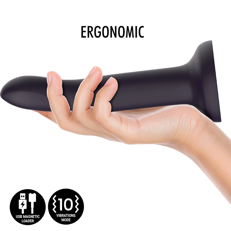 MITOLOGÍA - DUMAN MYSTIC DILDO L - VIBRADOR COMPATIBLE CON TECNOLOGÍA INALÁMBRICA WATCHME