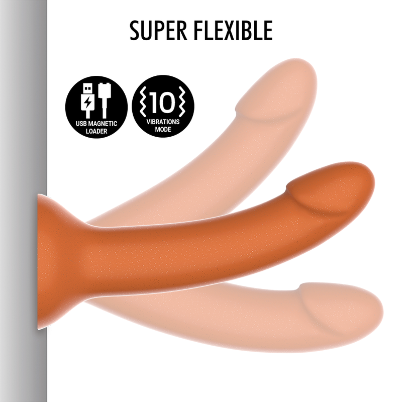 MITOLOGÍA - RUNE ROYAL DILDO M - COMPATIBLE CON TECNOLOGÍA INALÁMBRICA VIBRADOR WATCHME