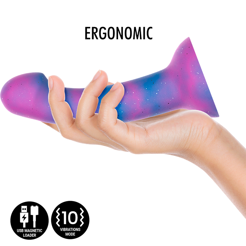 MITOLOGÍA - DION GALACTIC DILDO M - COMPATIBLE CON TECNOLOGÍA INALÁMBRICA VIBRADOR WATCHME