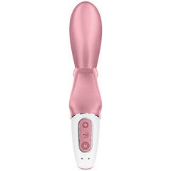 SATISFYER - APLICACIÓN VIBRADORA HUG ME CONEJO ROSA