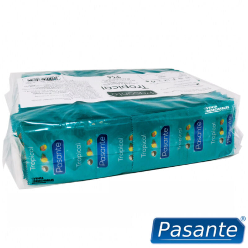 PASANTE - CONDONES TROPICAL BOLSA 144 UNIDADES