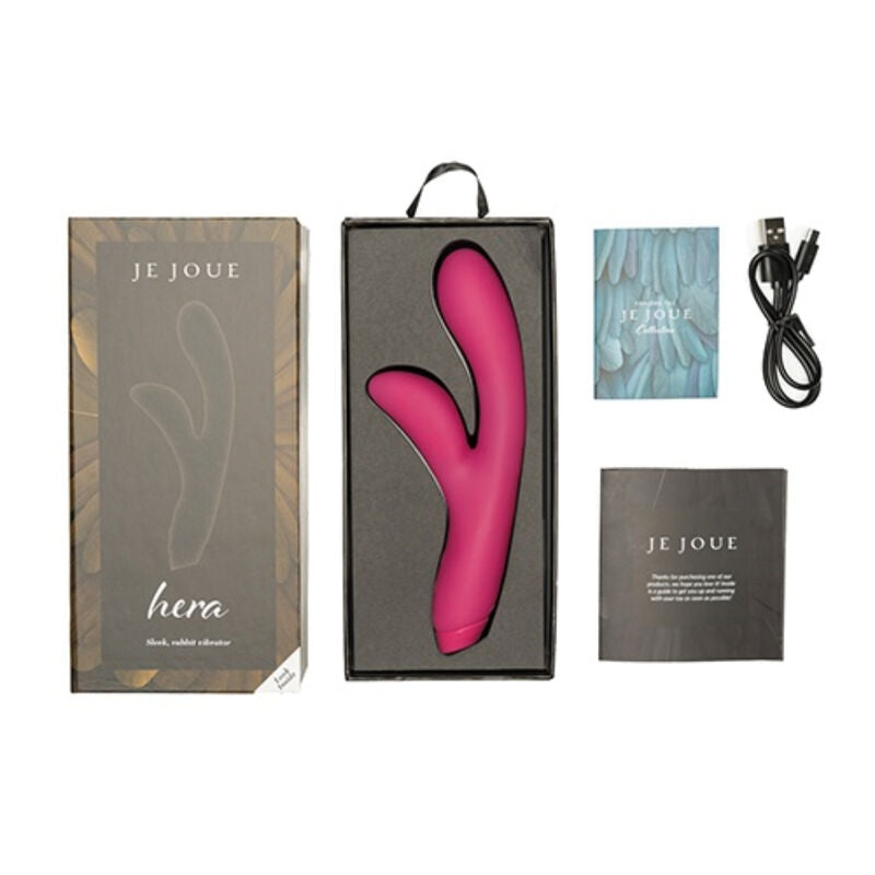 JUEGO - VIBRADOR HERA CONEJO - FUCSIA