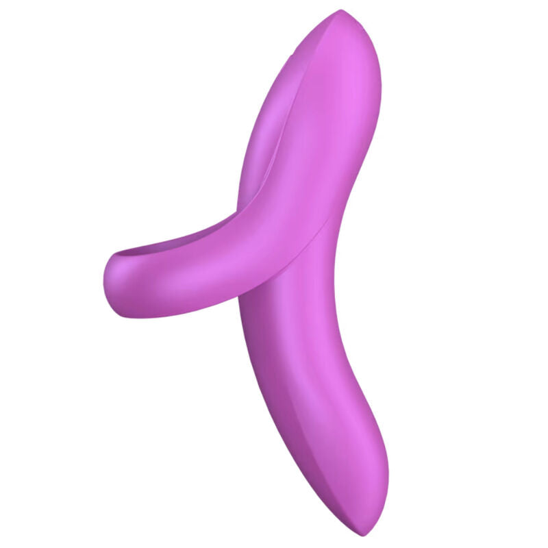 SATISFYER - BOLD LOVER WHITE FINGER VIBRATOR