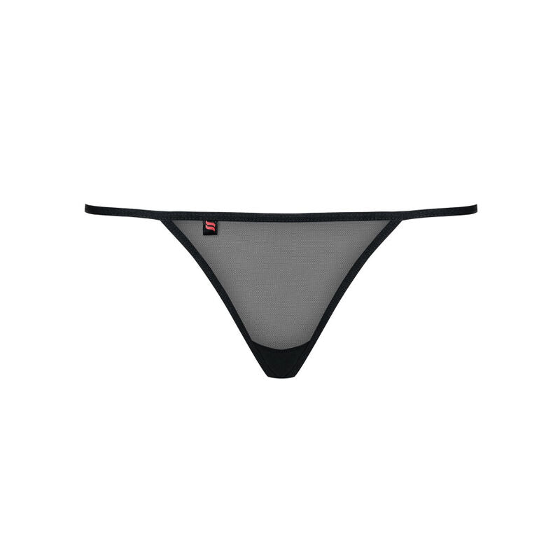 OBSESSIVE - BLACK LUIZA THONG L/XL