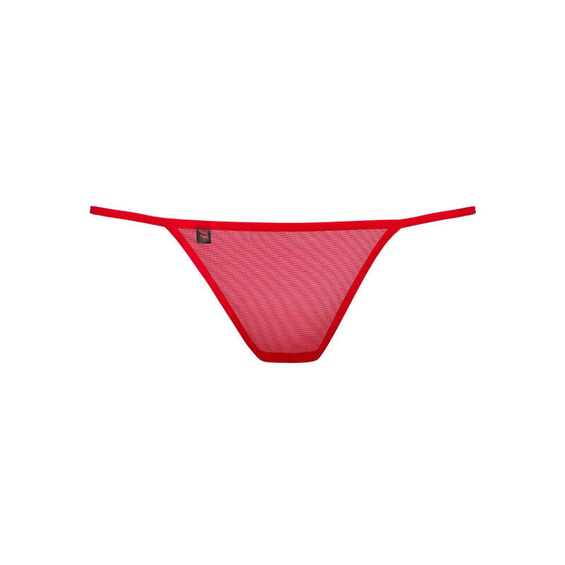 OBSESSIVE - TANGA LUIZA ROJO L/XL