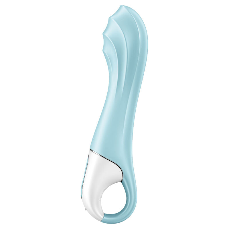 SATISFYER - AIR BOMBA VIBRADOR 5+ APP INFLABLE G-SPOT VIBRADOR AZUL