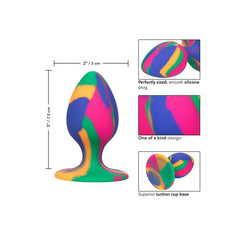CALEXOTICS - PLUG ANAL CHEEKY MEDIANO TIE-DYE