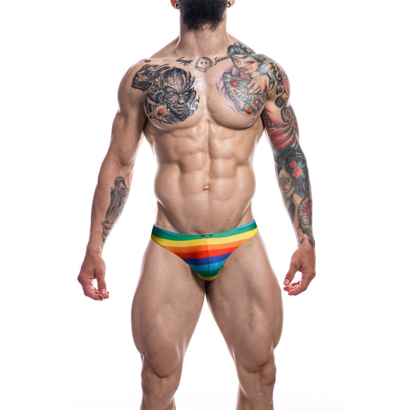 CUT4MEN - RAINBOW LOW RISE BRIEFS L