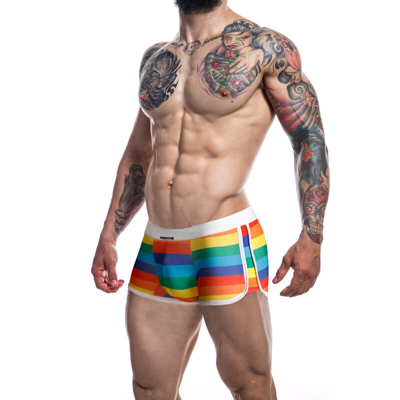 CUT4MEN - RAINBOW BOXER TRUNK S