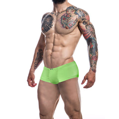 CUT4MEN - FLUO GREEN BOOTY SHORTS M