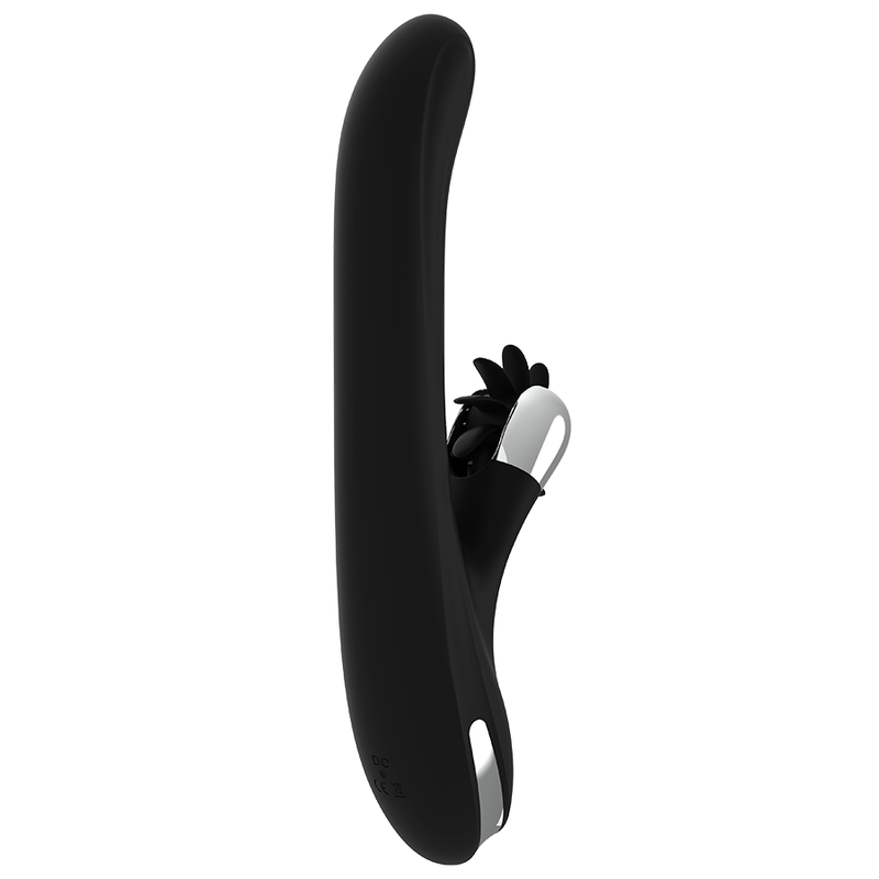 BLACK&amp;SILVER – VIBRADOR ROTATION RABBIT STORM