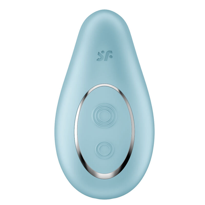 SATISFYER - VIBRADOR DE POSICIÓN DIPPING DELIGHT AZUL