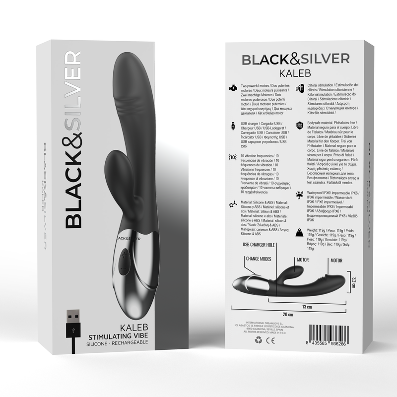 BLACK&amp;SILVER - STIMULATING VIBE KALEB