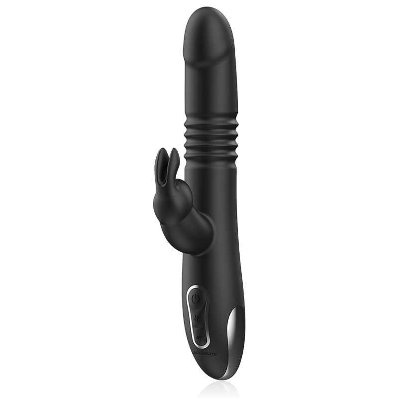 BLACK&amp;SILVER - VIBRADOR ESTIMULADOR KENJI COMPATIBLE CON TECNOLOGÍA INALÁMBRICA WATCHME