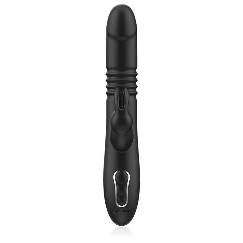 BLACK&amp;SILVER - VIBRADOR ESTIMULADOR KENJI COMPATIBLE CON TECNOLOGÍA INALÁMBRICA WATCHME