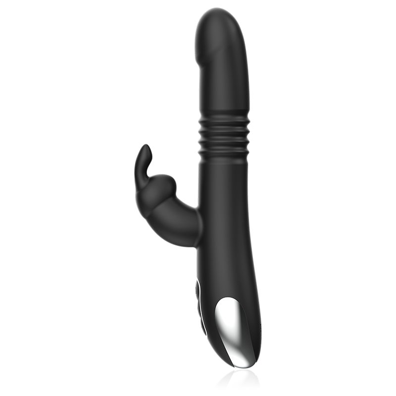 BLACK&amp;SILVER - VIBRADOR ESTIMULADOR KENJI COMPATIBLE CON TECNOLOGÍA INALÁMBRICA WATCHME