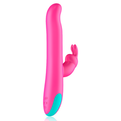 HAPPY LOKY - VIBRADOR Y ROTADOR PLUTO CONEJO COMPATIBLE CON TECNOLOGÍA INALÁMBRICA WATCHME