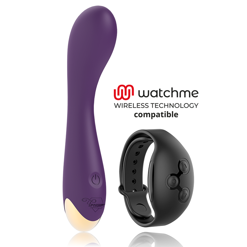 TESORO - HANSEL VIBRADOR PUNTO G WATCHME TECNOLOGÍA INALÁMBRICA COMPATIBLE