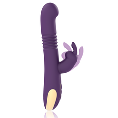 TESORO - CONEJO BASTIAN UP &amp; DOWN, ROTADOR Y VIBRADOR COMPATIBLE CON TECNOLOGÍA INALÁMBRICA WATCHME