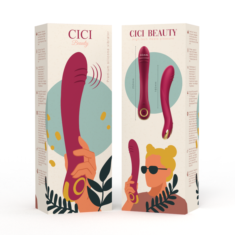 CICI BEAUTY - VIBRADOR PUNTO G DE SILICONA PREMIUM