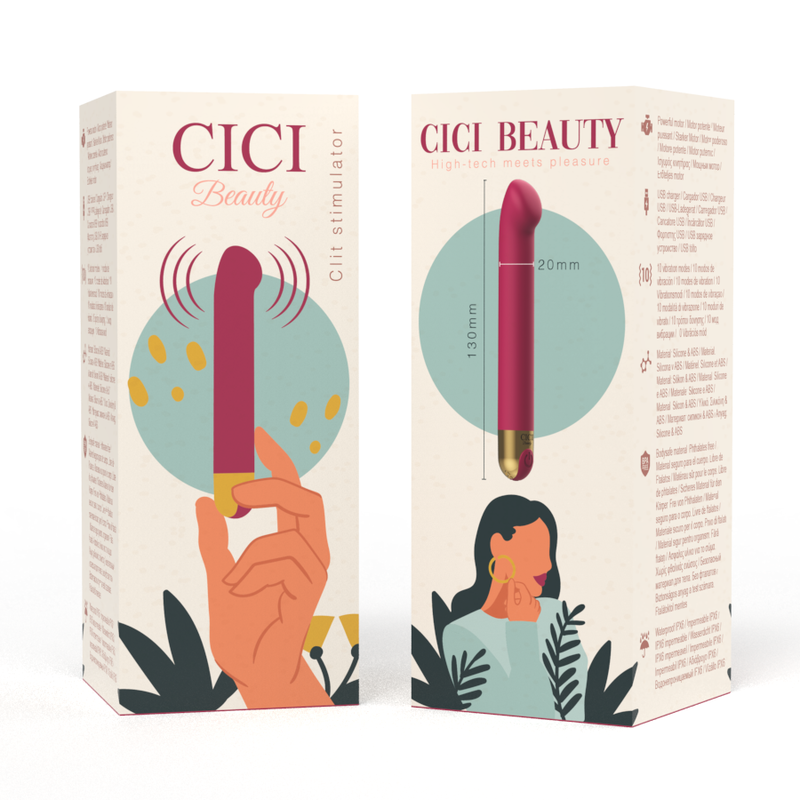 CICI BEAUTY - ESTIMULADOR DE CLIT DE SILICONA PREMIUM