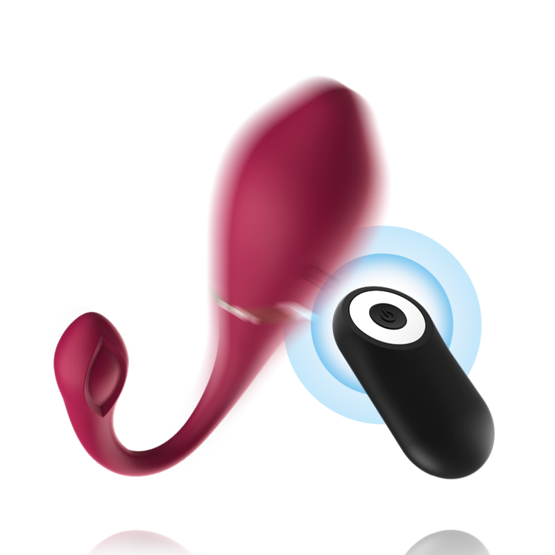 CICI BEAUTY - VIBRADOR DE HUEVO DE SILICONA PREMIUM CON CONTROL REMOTO