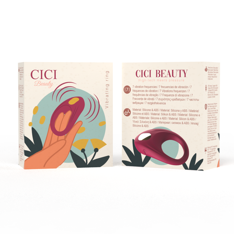 CICI BEAUTY - PREMIUM SILICONE VIBRATING RING