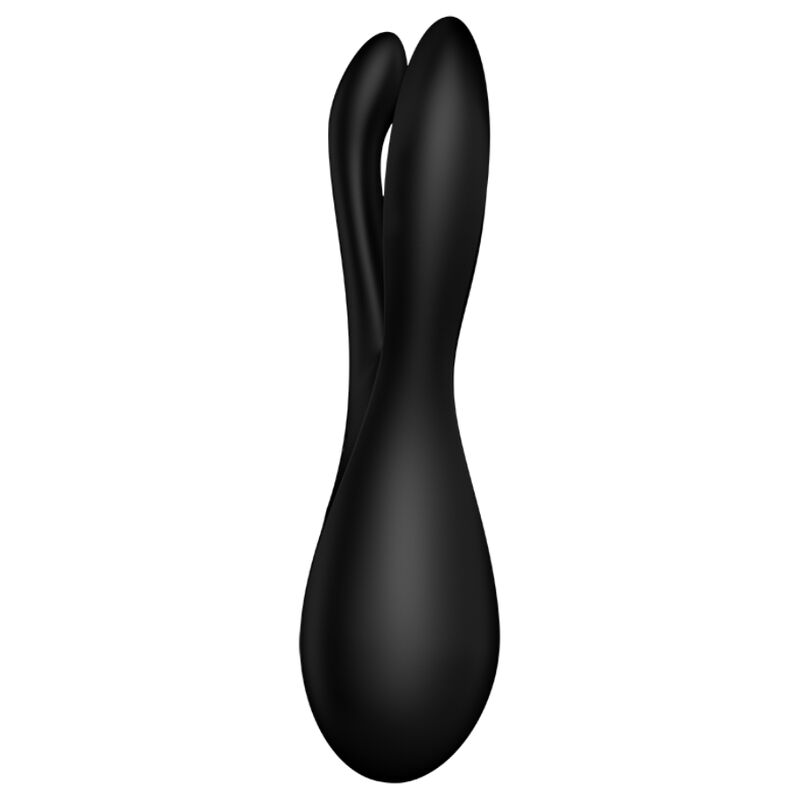 SATISFYER - TRÍO 2 VIBRADOR NEGRO