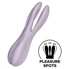 SATISFYER - TRÍO 2 VIBRADOR NEGRO