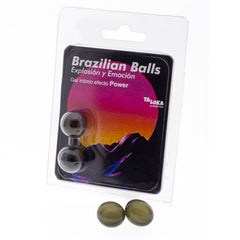 TALOKA - GEL EXCITANTE DE 2 BOLAS BRASILEÑAS CON EFECTO POTENTE