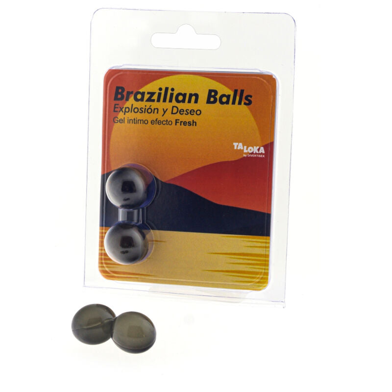 TALOKA - GEL EXCITANTE 2 BOLAS BRASILEÑAS CON EFECTO FRESCO