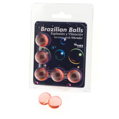 TALOKA - GEL EXCITANTE DE 5 BOLAS BRASILEÑAS CON EFECTO VIBRANTE